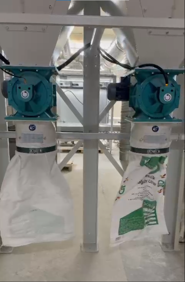 Çuval-boşaltma-toplama-sistemi